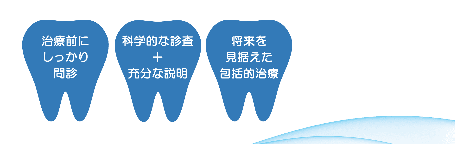 石塚歯科医院の診療方針